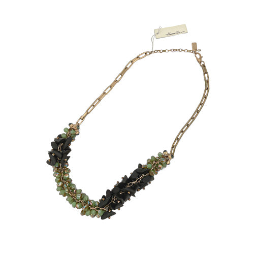 KENNETH COLE GREEN/BLACK NECKLACE